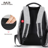 Multifunction USB charging Men 15inch Laptop Backpacks For Teenager Fashion Male Mochila Leisure Travel backpack anti thief-MOCHILAS Y BOLSOS-FOREVER KRN