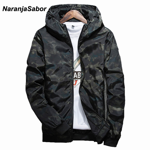 NaranjaSabor Spring Autumn Mens Casual Camouflage Hoodie Jacket Men Waterproof Clothes Men's Windbreaker Coat Male Outwear 4XL-CHAMARRAS-FOREVER KRN