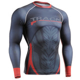 Men's MMA Compression Shirts Rashguard Fitness Long Sleeves 3D Prints Joggers Base Layer Skin Tight Tops Weight Elasticity-PLAYERAS-FOREVER KRN