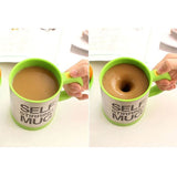 hot sale New 4 colors Stainless Steel Lazy Self Stirring Mug Electric Auto Mixing Tea Milk Coffee Cup Office Gift Eco-Friendly-THERMO-FOREVER KRN