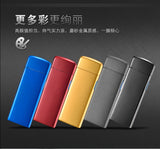 Latest Ultra-thin Fingerprint Touch Sensor Cigarette Lighter Rechargeable USB Charging Lighter Spare Electric Wire