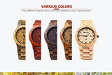 Bewell ZS-W086B Luxury Brand Wood Watch Men Analog Quartz Movement Date Waterproof Wooden Watches Male Wristwatches relogio