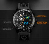 INFANTRY Men Watches Analog Quartz Wristwatch Waterproof Chronograph Auto Date Sports Watch Relogio Masculino 2017 New Fashion