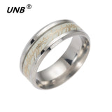 UNB 2017 Retro Luminous Men Ring Stainless Steel Batman Men's Rings Wedding Jewelry for Women Metal Material Bijoux Wholesale-ANILLOS-FOREVER KRN