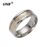 UNB 2017 Retro Luminous Men Ring Stainless Steel Batman Men's Rings Wedding Jewelry for Women Metal Material Bijoux Wholesale-ANILLOS-FOREVER KRN