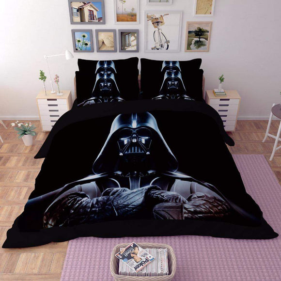 Star Wars 3D Bedding Set Print Duvet cover Twin full queen king Beautiful pattern Real lifelike bed sets Good quality pillowcase-COBERTOR-FOREVER KRN