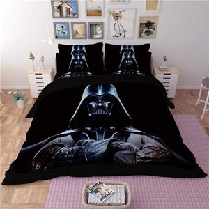 Star Wars 3D Bedding Set Print Duvet cover Twin full queen king Beautiful pattern Real lifelike bed sets Good quality pillowcase-COBERTOR-FOREVER KRN