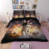 Star Wars 3D Bedding Set Print Duvet cover Twin full queen king Beautiful pattern Real lifelike bed sets Good quality pillowcase-COBERTOR-FOREVER KRN