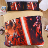 Star Wars 3D Bedding Set Print Duvet cover Twin full queen king Beautiful pattern Real lifelike bed sets Good quality pillowcase-COBERTOR-FOREVER KRN