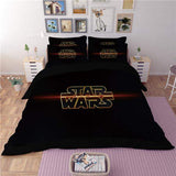 Star Wars 3D Bedding Set Print Duvet cover Twin full queen king Beautiful pattern Real lifelike bed sets Good quality pillowcase-COBERTOR-FOREVER KRN