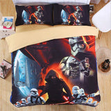 Star Wars 3D Bedding Set Print Duvet cover Twin full queen king Beautiful pattern Real lifelike bed sets Good quality pillowcase-COBERTOR-FOREVER KRN