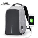 Men Business Backpacks USB Charging Design School Backpack for Teenagers Laptop Backpack Anti-theft Bags for Trip Drop shipping-MOCHILAS Y BOLSOS-FOREVER KRN