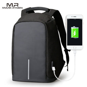 Men Business Backpacks USB Charging Design School Backpack for Teenagers Laptop Backpack Anti-theft Bags for Trip Drop shipping-MOCHILAS Y BOLSOS-FOREVER KRN