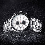 2017 Brand Luxury full stainless steel Watch Men Business Casual quartz Watches Military Wristwatch waterproof Relogio New SALE-WATCHS-FOREVER KRN