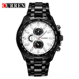 2017 Brand Luxury full stainless steel Watch Men Business Casual quartz Watches Military Wristwatch waterproof Relogio New SALE-WATCHS-FOREVER KRN