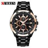 2017 Brand Luxury full stainless steel Watch Men Business Casual quartz Watches Military Wristwatch waterproof Relogio New SALE-WATCHS-FOREVER KRN