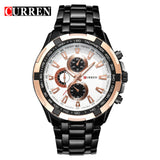 2017 Brand Luxury full stainless steel Watch Men Business Casual quartz Watches Military Wristwatch waterproof Relogio New SALE-WATCHS-FOREVER KRN