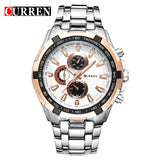 2017 Brand Luxury full stainless steel Watch Men Business Casual quartz Watches Military Wristwatch waterproof Relogio New SALE-WATCHS-FOREVER KRN