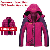 Plus Size 5XL 6XL Winter Jacket Men/Women Waterproof Windbreakers Two Jackets In One Thick Warm Parkas Outerwear & Coats CF1688-CHAMARRAS-FOREVER KRN