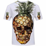 3D Men T shirt 2017 New Fashion Brand Men's Skull 3D Printed T shirt Plus Size S-5XL Funny Print Men Clothes Camiseta Masculino-PLAYERAS-FOREVER KRN