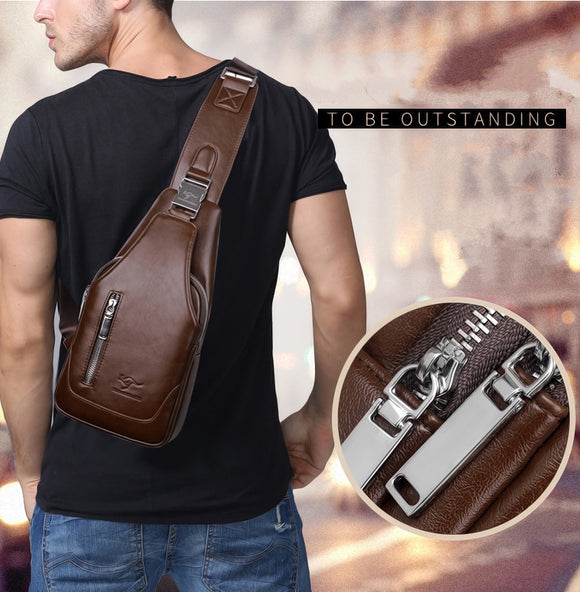 VICUNA POLO Famous Brand Leather Men Bag Casual Business Leather Mens –  FOREVER KRN