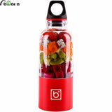 500ml Portable Juicer Cup USB Rechargeable Electric Automatic Bingo Vegetables Fruit Juice Maker Cup Blender Mixer Bottle-THERMO-FOREVER KRN