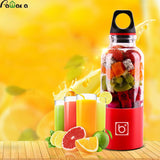 500ml Portable Juicer Cup USB Rechargeable Electric Automatic Bingo Vegetables Fruit Juice Maker Cup Blender Mixer Bottle-THERMO-FOREVER KRN