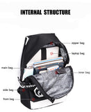 Raged Sheep School Backpack Men Laptop anti-theft Backpack Boys Luminous Animation USB Backpack Charge Changeover Joint Bag-MOCHILAS Y BOLSOS-FOREVER KRN