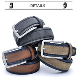 Casual Patchwork Men Belts Designers Luxury Men Fashion Belt Trends Trousers With Three Color To Choose Free Shipping