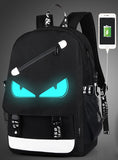 Raged Sheep Boys School Backpack Student Luminous Animation USB Charge Changeover Joint School Bags Teenager anti-theft backpack-MOCHILAS Y BOLSOS-FOREVER KRN