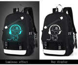 Raged Sheep Boys School Backpack Student Luminous Animation USB Charge Changeover Joint School Bags Teenager anti-theft backpack-MOCHILAS Y BOLSOS-FOREVER KRN