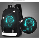 Raged Sheep Boys School Backpack Student Luminous Animation USB Charge Changeover Joint School Bags Teenager anti-theft backpack-MOCHILAS Y BOLSOS-FOREVER KRN