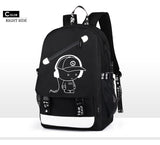 Raged Sheep Boys School Backpack Student Luminous Animation USB Charge Changeover Joint School Bags Teenager anti-theft backpack-MOCHILAS Y BOLSOS-FOREVER KRN