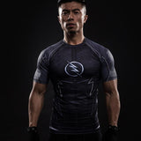 Short Sleeve 3D T Shirt Men T-Shirt Male Crossfit Tops Captain America Superhero Superman tshirt Men Fitness Compression Shirt-PLAYERAS-FOREVER KRN