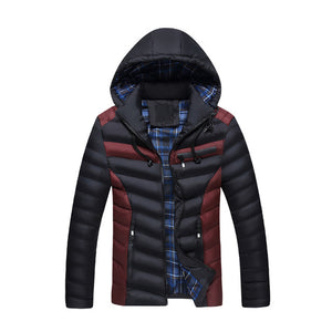 New Arrival Winter Jacket Men Warm Cotton Padded Coat Mens Casual Hooded Jackets Handsome Thicking Parka Plus size Slim Coats-CHAMARRAS-FOREVER KRN