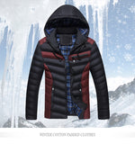 New Arrival Winter Jacket Men Warm Cotton Padded Coat Mens Casual Hooded Jackets Handsome Thicking Parka Plus size Slim Coats-CHAMARRAS-FOREVER KRN