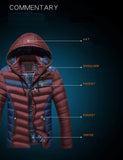 New Arrival Winter Jacket Men Warm Cotton Padded Coat Mens Casual Hooded Jackets Handsome Thicking Parka Plus size Slim Coats-CHAMARRAS-FOREVER KRN