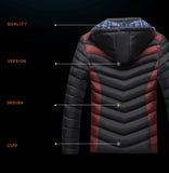 New Arrival Winter Jacket Men Warm Cotton Padded Coat Mens Casual Hooded Jackets Handsome Thicking Parka Plus size Slim Coats-CHAMARRAS-FOREVER KRN