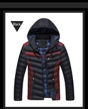 New Arrival Winter Jacket Men Warm Cotton Padded Coat Mens Casual Hooded Jackets Handsome Thicking Parka Plus size Slim Coats-CHAMARRAS-FOREVER KRN