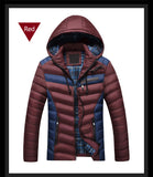 New Arrival Winter Jacket Men Warm Cotton Padded Coat Mens Casual Hooded Jackets Handsome Thicking Parka Plus size Slim Coats-CHAMARRAS-FOREVER KRN