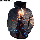 Dragon Ball Hoodies 3D Sweatshirts Men Women Tracksuits Fashion Casual Pullover Anime Hoodies Hooded Jackets Drop Shopping-SUDADERAS-FOREVER KRN