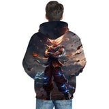 Dragon Ball Hoodies 3D Sweatshirts Men Women Tracksuits Fashion Casual Pullover Anime Hoodies Hooded Jackets Drop Shopping-SUDADERAS-FOREVER KRN