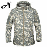 Army Camouflage Coat Military Jacket Waterproof Windbreaker Raincoat Clothes Army Jacket Men Jackets And Coats-CHAMARRAS-FOREVER KRN