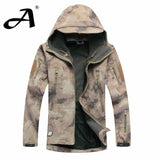 Army Camouflage Coat Military Jacket Waterproof Windbreaker Raincoat Clothes Army Jacket Men Jackets And Coats-CHAMARRAS-FOREVER KRN