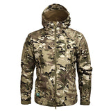 Mege Brand Clothing Men Military Jacket US Army Tactical Sharkskin Softshell Autumn Winter Outerwear Camouflage Jacket and Coat-CHAMARRAS-FOREVER KRN