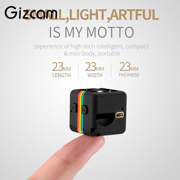 Gizcam Portable 2MP Full HD 1080P Night Vision Small Mini Camera Micro Cam Video Recorder DV DVR Camcorder not include TF card-GADGETS-FOREVER KRN