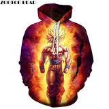 Anime Hoodies Dragon Ball Z Pocket Hooded Sweatshirts Kid Goku 3D Hoodies Pullovers Men Women Long Sleeve Outerwear New Hoodie-SUDADERAS-FOREVER KRN