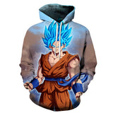 Anime Hoodies Dragon Ball Z Pocket Hooded Sweatshirts Kid Goku 3D Hoodies Pullovers Men Women Long Sleeve Outerwear New Hoodie-SUDADERAS-FOREVER KRN