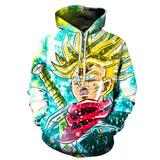 Anime Hoodies Dragon Ball Z Pocket Hooded Sweatshirts Kid Goku 3D Hoodies Pullovers Men Women Long Sleeve Outerwear New Hoodie-SUDADERAS-FOREVER KRN