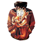 Anime Hoodies Dragon Ball Z Pocket Hooded Sweatshirts Kid Goku 3D Hoodies Pullovers Men Women Long Sleeve Outerwear New Hoodie-SUDADERAS-FOREVER KRN